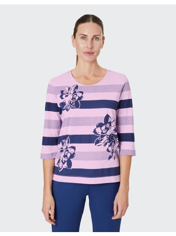 Joy Sportswear 3/4-Arm-Shirt MINNA in pink orchid stripes