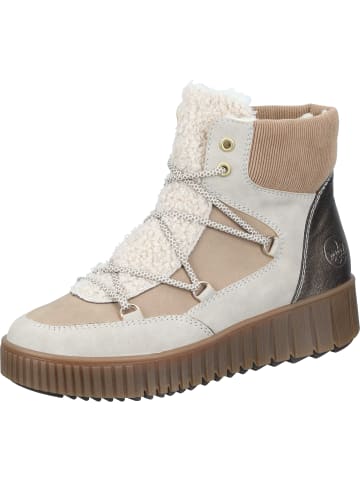 rieker Freizeit Stiefel in champignon/camel/beige/bronze