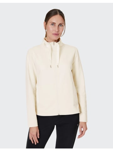 Joy Sportswear Sweatjacke FABIENNE in white sand