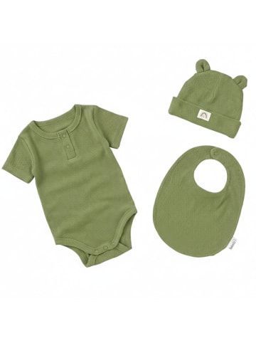 Räuberella Baby Geschenkset 3-teilig in Oliv