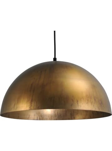 Licht-Erlebnisse Pendelleuchte (B)40 x (L)40 cm in Schwarz Messing AntikSchwarz Messing Antik