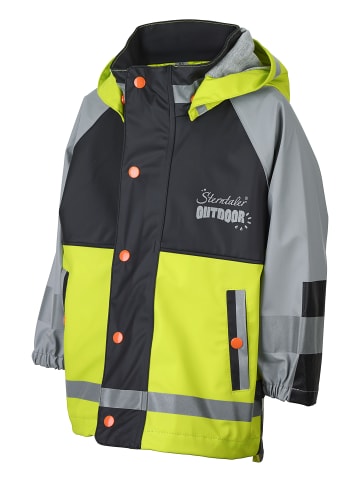 Sterntaler Funktions-Regenjacke ungefüttert uni in hellgrün