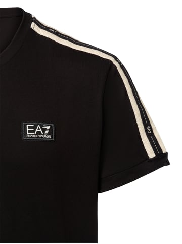 EA7 T-Shirt in schwarz