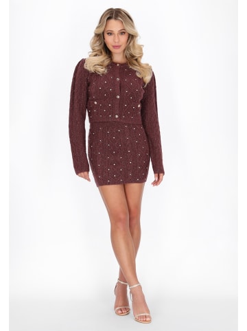 faina Women Skirt in burgundy