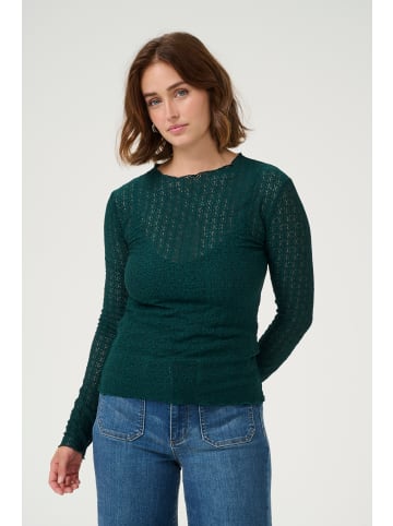 Kaffe Langarm-Bluse KAnomi Regular fit in Ponderosa Pine