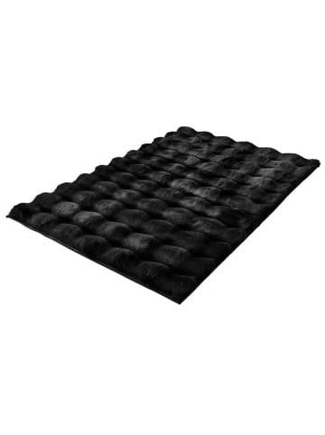 Kleine Wolke Badteppich Cloud in schwarz