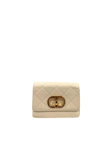Twinset Schwarz Beige PU Damen Umhänge- Tasche