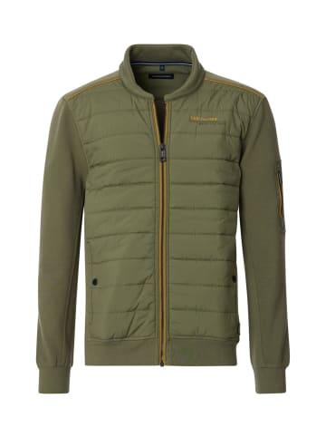 CASAMODA Sweatjacke in Grün