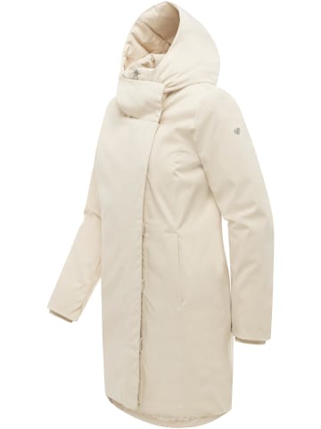 ragwear Wintermantel Pavleen Y in Ecru