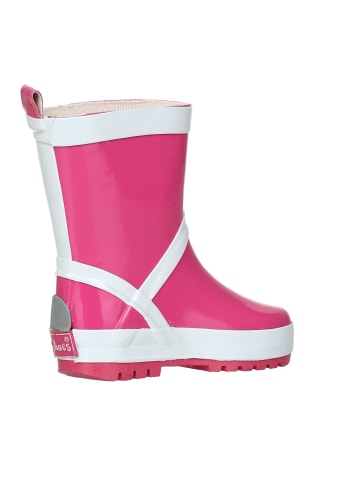 Playshoes Gummistiefel uni in Pink