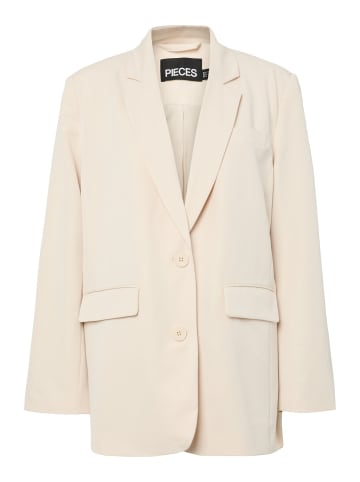Pieces Oversize-Blazer in Sandshell
