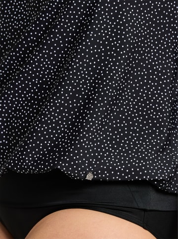 sheego Tankini-Oberteil in schwarz-weiß-getupft