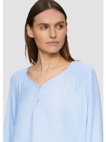 s.Oliver Bluse langarm in Blau
