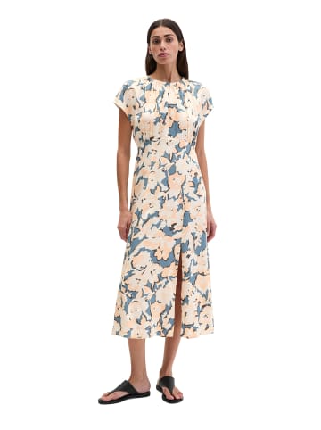 Marc O'Polo Ärmelloses Print-Kleid flared in Medium Blue