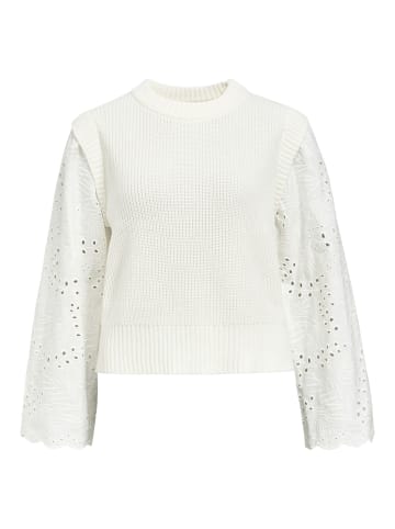 Object Pullover in Cloud Dancer