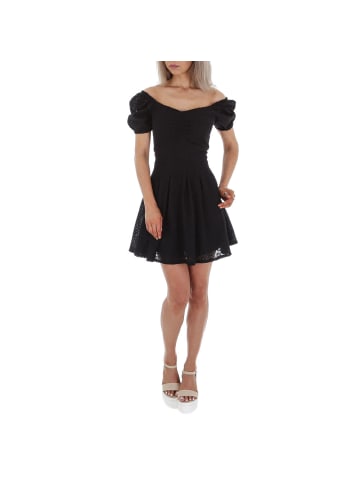 Ital-Design Kleid in Schwarz