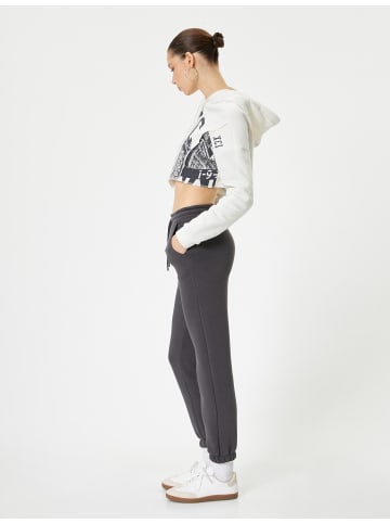 KOTON Sweathose in Anthrazit