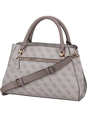 Guess Handtasche Noelle II Luxury SAT Logo in Dark Taupe Logo