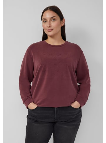 s.Oliver Sweatshirt in 39D0_bordeaux