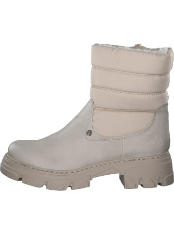 rieker Winterstiefeletten in Beige/Beige