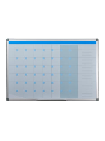 relaxdays Whiteboard Wochenplaner in Weiß - (B)90 x (H)60 cm