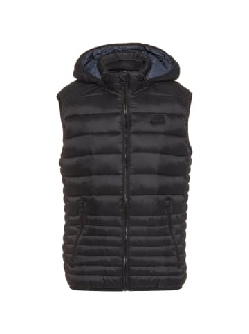 cmp Steppweste Vest Snaps Hood in Black