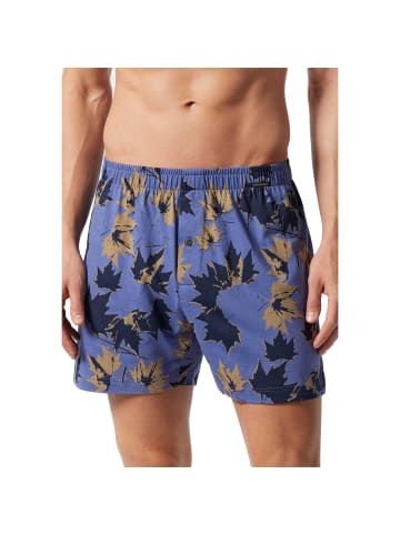 Schiesser Boxershort 2er Pack in Dunkelblau/Hellblau