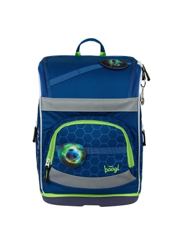 BAAGL 3-tlg. Set: Schulranzen Zippy plus in Blau Fußball