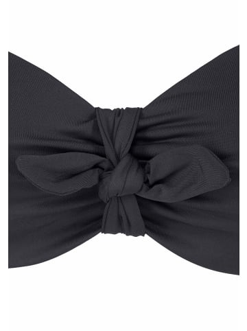 LASCANA Bandeau-Bikini-Top in schwarz