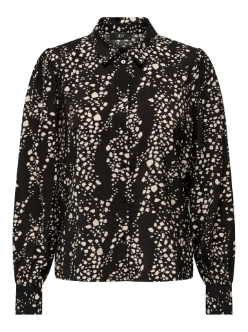 JACQUELINE de YONG Hemd Bluse Print Langarm Shirt Gemustert JDYCAMILLE in Schwarz