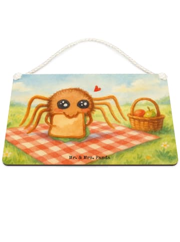 Mr. & Mrs. Panda holzbild Spinne Agathe Sandwich Design ohne Spruch in Weiß