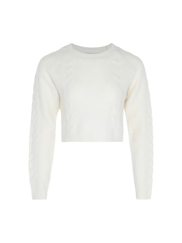 Jalene Damen Sweater in WOLLWEISS