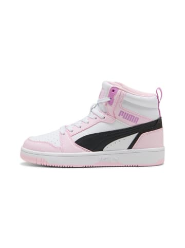 Puma Sneaker "Puma Rebound V6 Mid JR" in Weiß