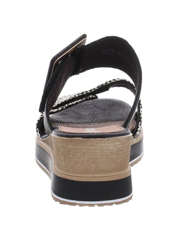 remonte Sandalen in schwarz-crema/schwarz