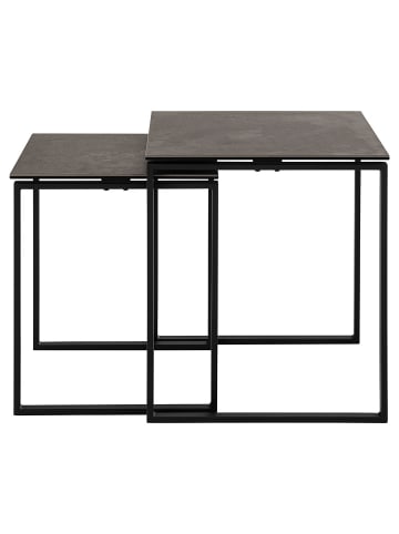 ebuy24 Couchtisch Katrine Schwarz 50 x 50 cm