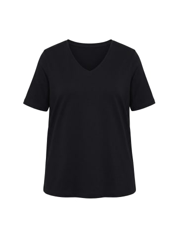 Ulla Popken Shirt in schwarz