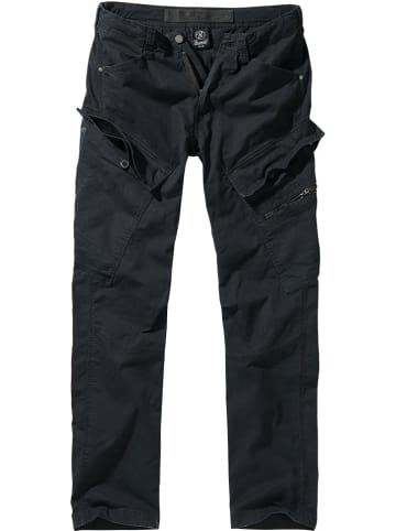 Brandit Cargohose "Adven Slim Fit Pants" in Schwarz