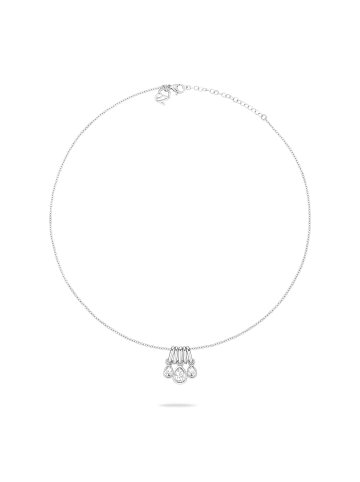 Echtzeit Halskette - Like Diamonds in silber