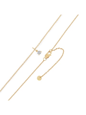 Glanzstücke München Kette aus Sterling Silber mit Topas in gelbgold