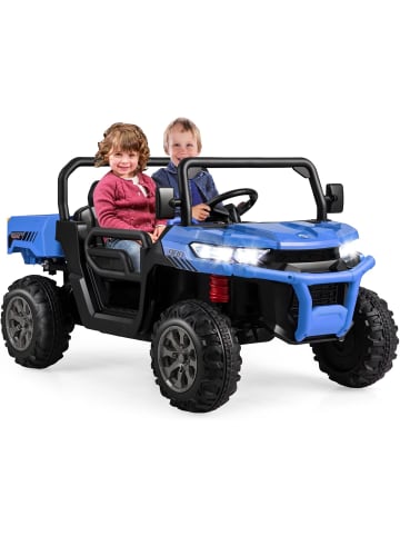 COSTWAY 2 Sitzer Elektroauto in Blau