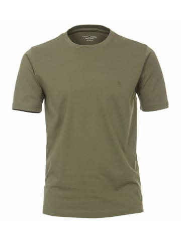 Katt Rundhals T-Shirt für Damen in beige