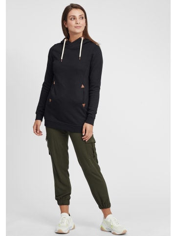 Oxmo Hoodie OXVicky Sweat Hoodie Long in Schwarz