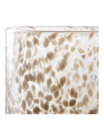 ebuy24 Kerzenhalter Amadora Hellbraun 12 x 12 cm