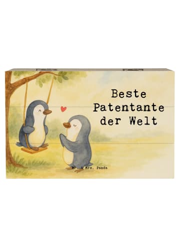 Mr. & Mrs. Panda Geschenkbox Pinguin Beste Erfindungante der Welt D... in Weiß