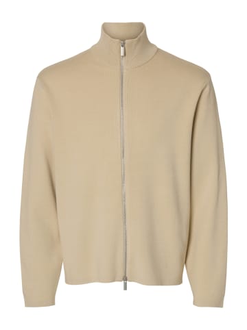 SELECTED HOMME Cardigan 'Teller' in beige
