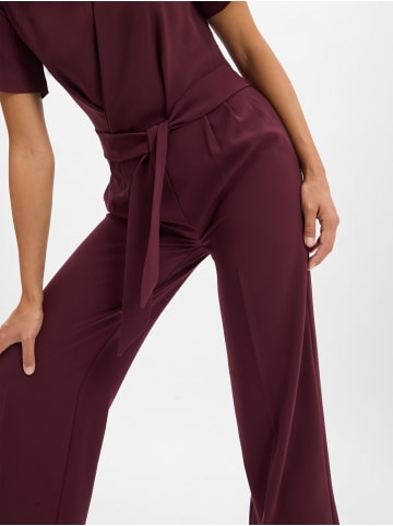 BETTY & CO Jumpsuit in bordeaux - 0002