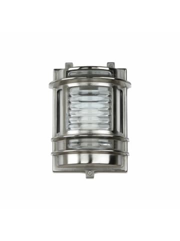 Licht-Erlebnisse Außen Wandlampe (B)16 x (H)22 cm in Nickel matt Klar/TransparentNickel matt Klar/Transparent