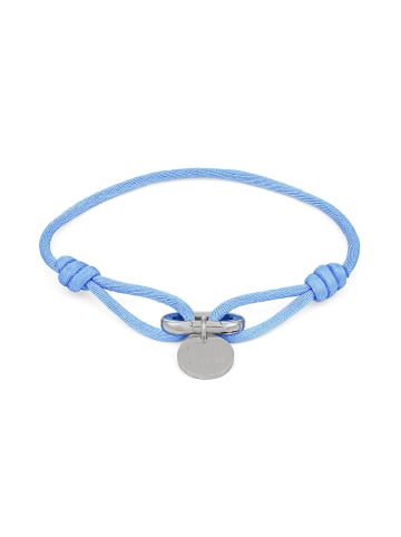 Copenhagen Studios Armband Fabric Link in hellblau