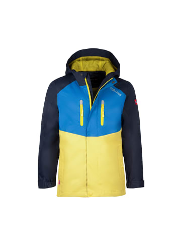 Trollkids Funktionsjacke Nusfjord in navy/hazy yellow