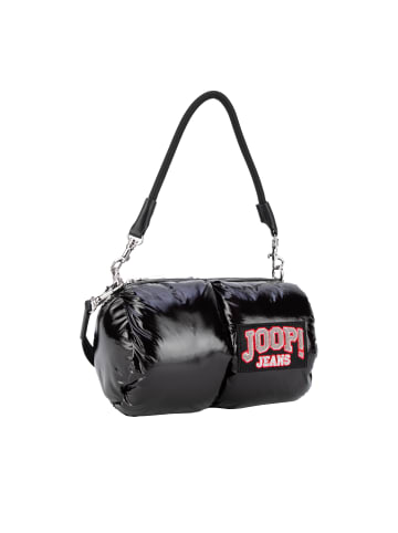 Joop Jeans Schultertasche 'Varsity Virginie in Schwarz 25,00 x 15,00 x 15,00 cm'